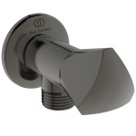 Διακόπτης γωνιακός, G1/2", magnetic grey από ορείχαλκο, χρώμα: Γκρι επιφάνεια: Βουρτσισμένη Διακόπτες, Κάνουλες