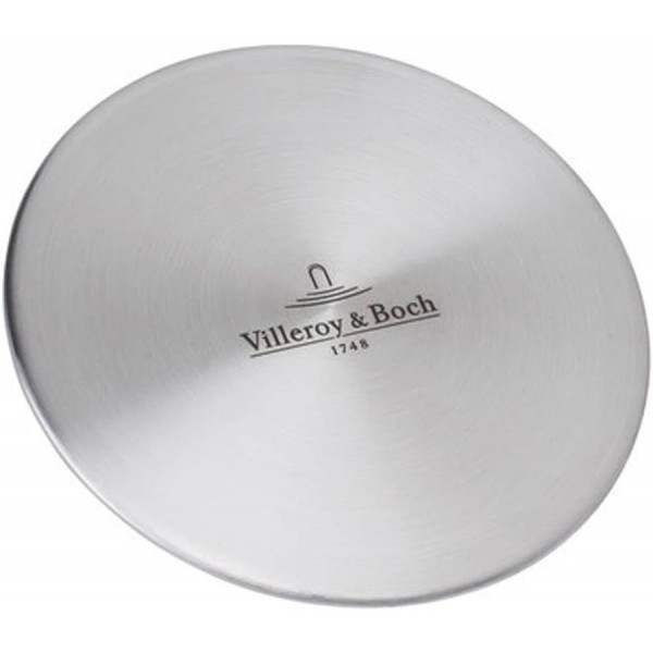 Κάλυμμα βαλβίδας νεροχύτη, stainless steel από inox, χρώμα: Χρωμέ Βαλβίδες-σιφώνια