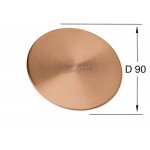 Valve Cover material: Inox, color: Bronze Drains - Siphons