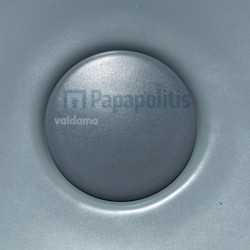 Κάλυμμα βαλβίδας νιπτήρος, up&down, Lava Matt από πορσελάνη Σχάρες ντουζιέρας