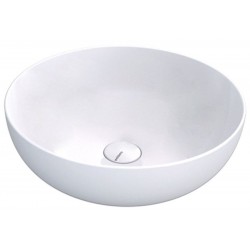 Νιπτήρας ελευθέρας τοποθέτησης 45x45x15,2 από πορσελάνη χωρίς οπή  χωρίς υπερχείλιση Bianco Matt, χρώμα: Λευκό επιφάνεια: Ματ Ελευθέρας τοποθέτησης