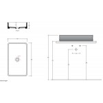 Νιπτήρας ελευθέρας τοποθέτησης 65x38x12 από πορσελάνη χωρίς οπή χωρίς υπερχείλιση Bianco Matt, χρώμα: Λευκό επιφάνεια: Ματ Ελευθέρας τοποθέτησης Νιπτήρας ελευθέρας τοποθέτησης 65x38x12 από πορσελάνη χωρίς οπή χωρίς υπερχείλιση Bianco Matt, χρώμα: Λευκό επιφάνεια: Ματ Ελευθέρας τοποθέτησης