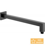 Βραχίονας 39cm Square, brushed black επίτοιχος τύπος από ορείχαλκο, χρώμα: Μαύρο επιφάνεια: Βουρτσισμένη Βραχίονες κεφαλής ντους Βραχίονας 39cm Square, brushed black επίτοιχος τύπος από ορείχαλκο, χρώμα: Μαύρο επιφάνεια: Βουρτσισμένη Βραχίονες κεφαλής ντους