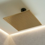 Κεφαλή ντους επίτοιχος τύπος / οροφής 30x30 από ορείχαλκο 1 ροής Square, brushed gold, χρώμα: Χρυσό επιφάνεια: Βουρτσισμένη Κεφαλή ντους επίτοιχος τύπος / οροφής 30x30 από ορείχαλκο 1 ροής Square, brushed gold, χρώμα: Χρυσό επιφάνεια: Βουρτσισμένη