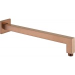 Βραχίονας 39cm Square, Brushed Bronze επίτοιχος τύπος από ορείχαλκο, χρώμα: Μπρονζέ επιφάνεια: Βουρτσισμένη Βραχίονες κεφαλής ντους