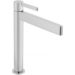Μπαταρία νιπτήρος επικαθήμενη αναμεικτική από ορείχαλκο για νιπτήρα ελεύθερης τοποθέτησης χωρίς βαλβίδα, χρώμα: Χρωμέ επιφάνεια: Γυαλιστερή Επικαθήμενες