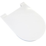 Κάλυμμα λεκάνης με ντους wrapover, χρώμα: Λευκό Καλύμματα με ντους