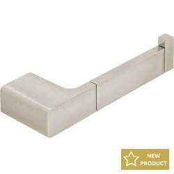 Paper holder no cover material: Brass, color: Chrome surface: Brushed Toilet paper holders