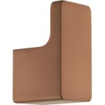 Άγκιστρο από ορείχαλκο μονό Brushed bronze, χρώμα: Μπρονζέ επιφάνεια: Βουρτσισμένη Άγκιστρα