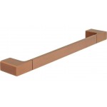 Πετσετοθήκη 45cm Brushed Bronze σταθερή από ορείχαλκο μονή, χρώμα: Μπρονζέ επιφάνεια: Βουρτσισμένη Πετσετοθήκες