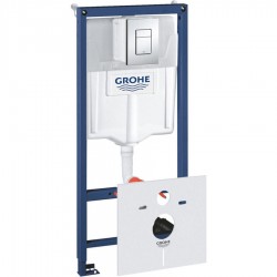 Concealed cistern for wall-mounted toilet for plasterboard wall With frame Concealed cisterns for wall-mounted WC