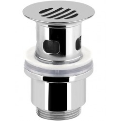 Waste Valve With overflow material: Brass surface: Glossy, color: Chrome Waste overflows