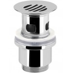 Waste Valve With overflow material: Brass surface: Glossy, color: Chrome Waste overflows