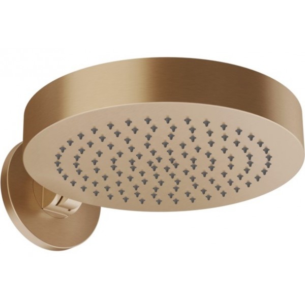 Shower head Wall-mounted 32x32 material: Brass, style: 1 spray Warm Bronze Brushed PVD, color: Bronze surface: Brushed Overhead showers Shower head Wall-mounted 32x32 material: Brass, style: 1 spray Warm Bronze Brushed PVD, color: Bronze surface: Brushed Overhead showers