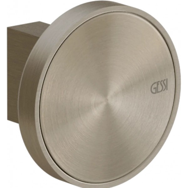 Άγκιστρο από ορείχαλκο μονό Finox Brushed Nickel, χρώμα: Χρωμέ επιφάνεια: Βουρτσισμένη Άγκιστρα