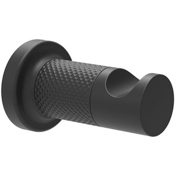 Hook Flat wall mounted material: Brass single Matte Black, color: Black surface: Matt Hooks Hook Flat wall mounted material: Brass single Matte Black, color: Black surface: Matt Hooks