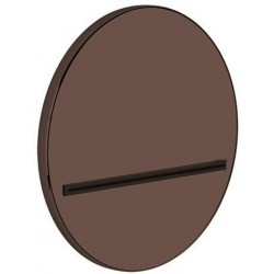 Εκροή (στόμιο) 20,7cm επίτοιχος τύπος καταρράκτης (Cascatta) Dark Bronze από ορείχαλκο, χρώμα: Μπρονζέ επιφάνεια: Βουρτσισμένη Στόμια (ρουξούνια)