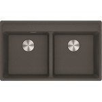 Sink Granite 86x51 free nested 2 cabinet, color: Dark Grey Granite Sink Granite 86x51 free nested 2 cabinet, color: Dark Grey Granite