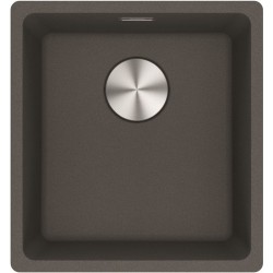 Sink Granite 37x40 free Undermount 1 bowl, color: Dark Grey Granite
