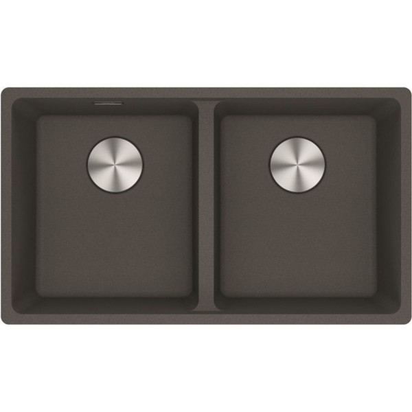 Sink Granite 75x44 free nested 2 cabinet, color: Dark Grey Granite