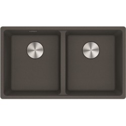 Sink Granite 75x44 free nested 2 cabinet, color: Dark Grey Granite