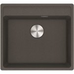 Νεροχύτης γρανιτένιος 56x51 χωρίς πάγκο ένθετος 1 γούρνα slate grey, χρώμα: Γκρι Σκούρο Γρανιτένιοι