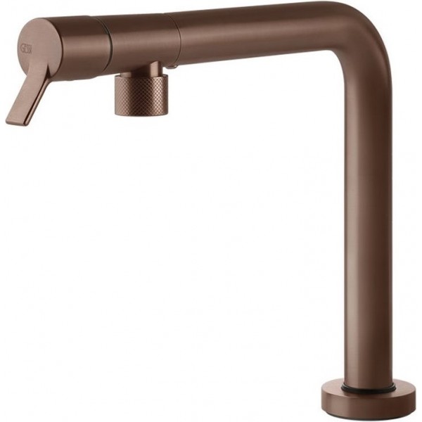 Μπαταρία κουζίνας βυθιζόμενη Copper Brushed PVD από ορείχαλκο, χρώμα: Μπρονζέ επιφάνεια: Βουρτσισμένη Βυθιζόμενες