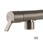 Μπαταρία κουζίνας βυθιζόμενη Finox Brushed Nickel από ορείχαλκο, χρώμα: Χρωμέ επιφάνεια: Βουρτσισμένη Βυθιζόμενες Μπαταρία κουζίνας βυθιζόμενη Finox Brushed Nickel από ορείχαλκο, χρώμα: Χρωμέ επιφάνεια: Βουρτσισμένη Βυθιζόμενες