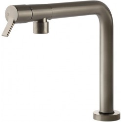 Μπαταρία κουζίνας βυθιζόμενη Finox Brushed Nickel από ορείχαλκο, χρώμα: Χρωμέ επιφάνεια: Βουρτσισμένη Βυθιζόμενες