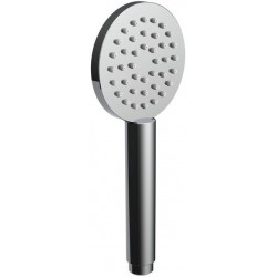 Τηλέφωνο ντους 1 ροής ορειχάλκινο, Black Chrome, χρώμα: Μαύρο επιφάνεια: Γυαλιστερή Τηλέφωνα