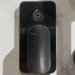 Μπαταρία ντουζιέρας εντοιχιζόμενη εξωτερικό μέρος 2 εξόδων αναμεικτική από ορείχαλκο με πλακέτα Push-Button, Brushed Black chrome, χρώμα: Μαύρο επιφάνεια: Βουρτσισμένη Εντοιχιζόμενες εξωτερικό μέρος