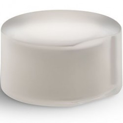 Λαβή μπαταρίας S2 Ivory White Satin-finished Glass (1 τεμάχιο), χρώμα: Μπεζ Λαβές μπαταριών