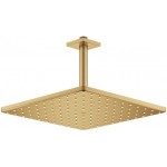 Κεφαλή ντους οροφής 31x31 από ορείχαλκο 1 ροής 310, & βραχίονα 19,1cm, Brushed Cool Sunrise, χρώμα: Χρυσό επιφάνεια: Βουρτσισμένη Κεφαλές ντους