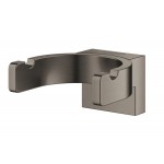 Άγκιστρο από ορείχαλκο διπλό Brushed Hard Graphite, χρώμα: Γκρι επιφάνεια: Βουρτσισμένη Άγκιστρα Άγκιστρο από ορείχαλκο διπλό Brushed Hard Graphite, χρώμα: Γκρι επιφάνεια: Βουρτσισμένη Άγκιστρα