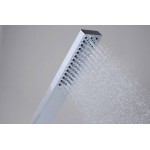 Τηλέφωνο ντους 1 ροής 100, Baton EcoSmart+, 5 lt/min, χρώμα: Χρωμέ επιφάνεια: Γυαλιστερή Τηλέφωνα