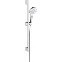Shower slider rail 65cm material: Brass with hand shower & hose, color: Chrome surface: Glossy Shower slider rails