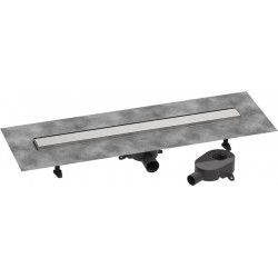 Shower channel material: Inox 80cm, color: Chrome