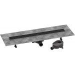 Αυλάκι ντουζιέρας (σχάρα) Matt Black από inox 80cm, χρώμα: Μαύρο Αυλάκια ντουζιέρας Αυλάκι ντουζιέρας (σχάρα) Matt Black από inox 80cm, χρώμα: Μαύρο Αυλάκια ντουζιέρας