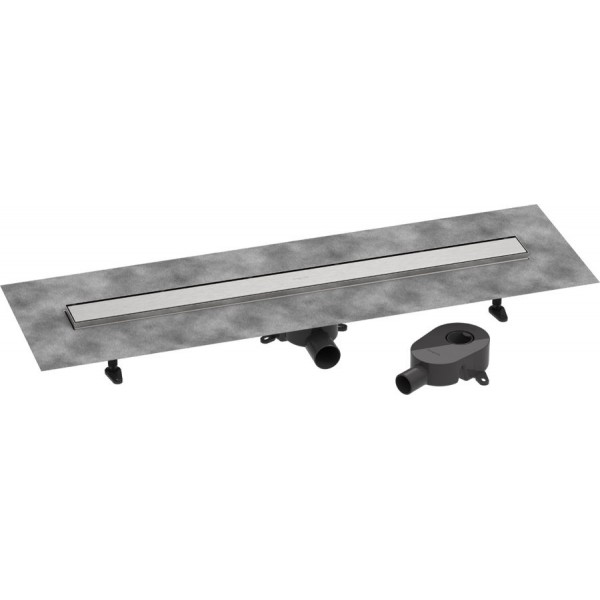 Αυλάκι ντουζιέρας (σχάρα) stainless steel από inox 90cm, χρώμα: Χρωμέ Αυλάκι ντουζιέρας (σχάρα) stainless steel από inox 90cm, χρώμα: Χρωμέ Αυλάκια ντουζιέρας