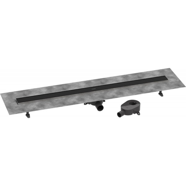 Shower channel material: Inox 120cm, color: Black Linear shower drains Shower channel material: Inox 120cm, color: Black Linear shower drains