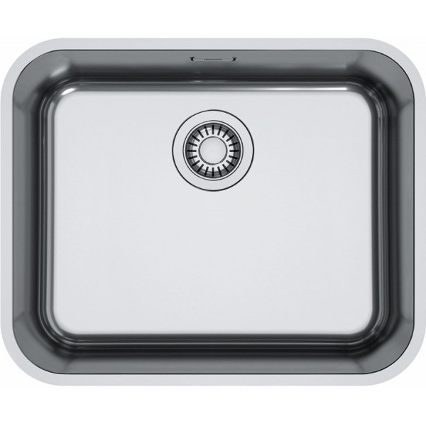 Sink Stainless (Steel) 50x40 material: Inox surface: Matt free Undermount 1 bowl, color: Chrome Sink Stainless (Steel) 50x40 material: Inox surface: Matt free Undermount 1 bowl, color: Chrome