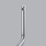 Μπαταρία κουζίνας επικαθήμενη από inox Standard, L - spout, χρώμα: Χρωμέ επιφάνεια: Βουρτσισμένη Επικαθήμενες Μπαταρία κουζίνας επικαθήμενη από inox Standard, L - spout, χρώμα: Χρωμέ επιφάνεια: Βουρτσισμένη Επικαθήμενες