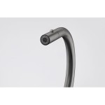 Kitchen tap Deck-mounted material: Inox With Pull-Out Spray 1 jet, color: Dark Grey surface: Brushed Deck-mounted Kitchen tap Deck-mounted material: Inox With Pull-Out Spray 1 jet, color: Dark Grey surface: Brushed Deck-mounted