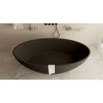 Μπανιέρα ελευθέρας τοποθέτησης 180x88x55 από solid surface επιφάνεια: Ματ, χρώμα: Μαύρο black matt χωρίς λαβές Ελευθέρας τοποθέτησης Μπανιέρα ελευθέρας τοποθέτησης 180x88x55 από solid surface επιφάνεια: Ματ, χρώμα: Μαύρο black matt χωρίς λαβές Ελευθέρας τοποθέτησης