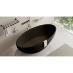 Μπανιέρα ελευθέρας τοποθέτησης 180x88x55 από solid surface επιφάνεια: Ματ, χρώμα: Μαύρο black matt χωρίς λαβές Ελευθέρας τοποθέτησης Μπανιέρα ελευθέρας τοποθέτησης 180x88x55 από solid surface επιφάνεια: Ματ, χρώμα: Μαύρο black matt χωρίς λαβές Ελευθέρας τοποθέτησης