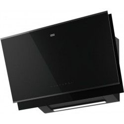 Absorber Chimney wall 90cm, style: 80 W  Fumé glass, color: Black Wall-mounted chimney hoods
