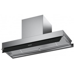 Absorber Concealed simple 120cm, style: 250 W Stainless steel/black glass, color: Chrome