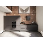 Απορροφητήρας καμινάδα επίτοιχη 60cm 240 W με LED φωτισμό, Black Extra Matt, χρώμα: Μαύρο Καμινάδες επίτοιχες