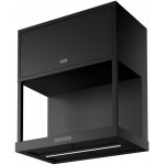 Απορροφητήρας καμινάδα επίτοιχη 60cm 240 W με LED φωτισμό, Black Extra Matt, χρώμα: Μαύρο Καμινάδες επίτοιχες