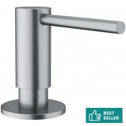 Dispenser επικαθήμενο, 350ml από inox επιφάνεια: Βουρτσισμένη, χρώμα: Χρωμέ Dispenser